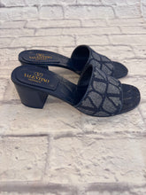 Load image into Gallery viewer, Valentino Denim Slides
