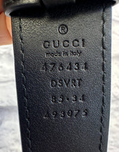 Load image into Gallery viewer, Gucci Black Marmont Belt Bag
