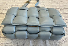 Load image into Gallery viewer, Bottega Veneta Ice Blue Nappa Intrecciato Padded Cassette Bag
