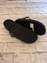 Load image into Gallery viewer, Chanel Black Interlocking CC Logo Espadrille Sandals, NEW Size 36
