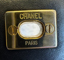 Load image into Gallery viewer, Chanel Black Lambskin Vintage Single Flap Bag
