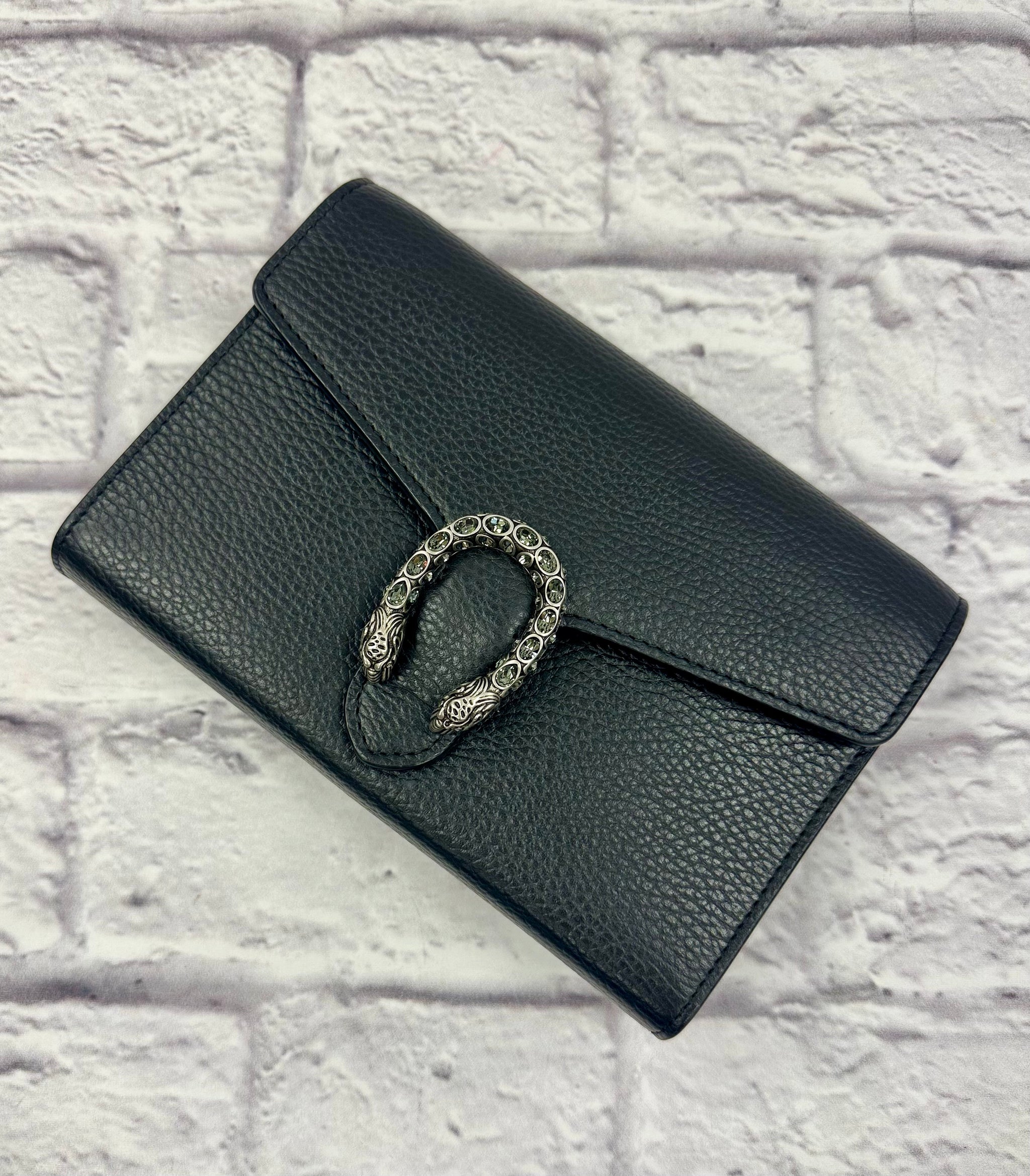 Gucci Black Mini Dionysus Flap Bag – The Stock Room NJ