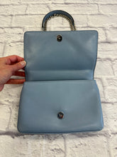 Load image into Gallery viewer, Prada Blue Calf Skin Chain Crossbody
