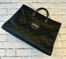 Load image into Gallery viewer, Gucci Off The Grid Monogram Black Nylon Tote
