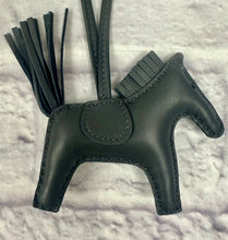 Load image into Gallery viewer, Hermes Grey Rodeo Bag Charm PM
