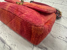Load image into Gallery viewer, Chanel Small/Medium 19 Flap Bag Pink/Orange Tweed
