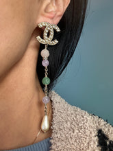 Load image into Gallery viewer, Chanel Crystal/Pearl/Multi Stone Pearl Drop Earrings
