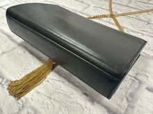 Load image into Gallery viewer, Saint Laurent Black Kate Tassel Bag W/Gold Hardware

