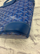 Load image into Gallery viewer, Goyard Blue Goyardine Beluga Mini
