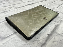 Load image into Gallery viewer, Chanel Metallic Stitch Yen Flap Wallet
