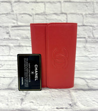 Load image into Gallery viewer, Chanel Timeless Pink Caviar Flap Wallet 25 Series
