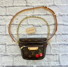 Load image into Gallery viewer, Louis Vuitton Murakami Cherries Mini Bumbag
