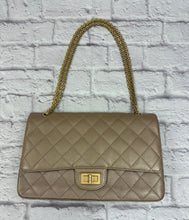 Load image into Gallery viewer, Chanel Metallic Quilted  Reissue Double Flap
