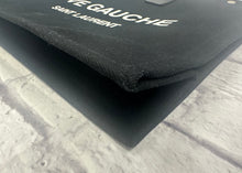 Load image into Gallery viewer, Saint Laurent Rive Gauche Black Canvas Tote
