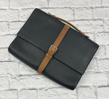 Load image into Gallery viewer, Hermes Black Etriviere Briefcase
