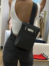 Load image into Gallery viewer, Hermes Black Togo Leather Hac A Dos PM
