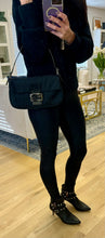 Load image into Gallery viewer, Fendi Black Zuchinno Baguette
