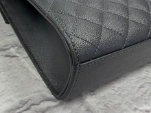 Load image into Gallery viewer, Saint Laurent Grey Medium Envelope Flap
