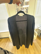 Load image into Gallery viewer, The Row Black Knit Open Cardigan Sz XL
