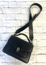 Load image into Gallery viewer, Bulgari Black Serpenti Forever Maxi Chain Bag
