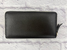 Load image into Gallery viewer, Gucci Black Leather Full Zip Wallet
