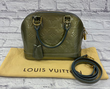 Load image into Gallery viewer, Louis Vuitton Green Vernis Alma BB
