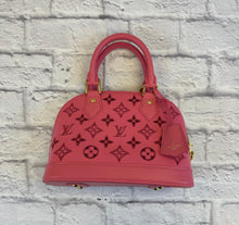 Load image into Gallery viewer, Louis Vuitton Pink Broderie Anglaise Alma BB
