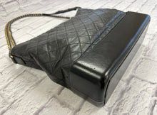 Load image into Gallery viewer, Chanel Aged Calfskin Quilted Maxi Gabrielle With Ruthenium/Gold Hardware
