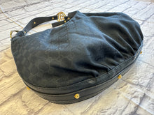 Load image into Gallery viewer, Gucci GG Black Interlocking Hobo
