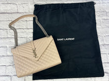 Load image into Gallery viewer, Saint Laurent Dark Beige Large Envelope Bag
