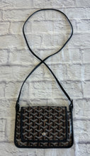 Load image into Gallery viewer, Goyard Goyardine Plumet Wallet Clutch Black
