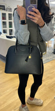 Load image into Gallery viewer, Hermes Black with Gold Hardware Bolide 35
