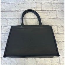 Load image into Gallery viewer, Dior Black Leather Medium Book Tote
