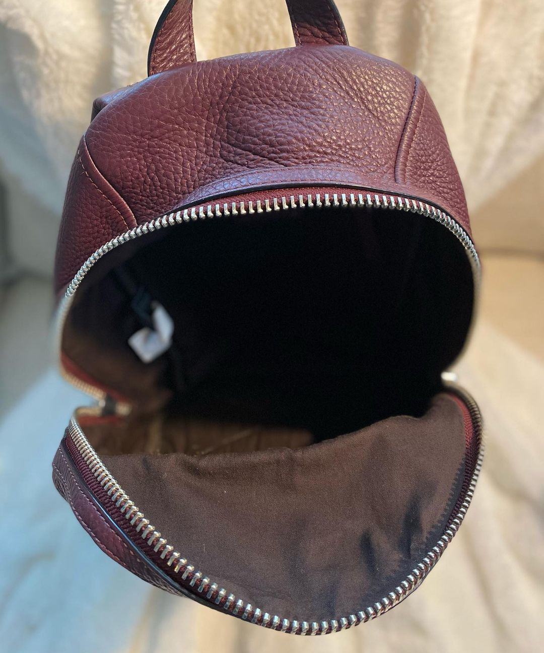 Marc Jacobs Mini -print Backpack in Brown
