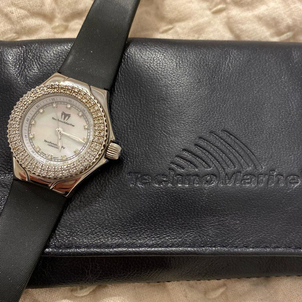 Technomarine diamond bezel watch Clearance